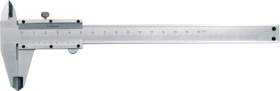 VOREL Suwmiarka /inox/ 150 mm / 0,02 mm 15110