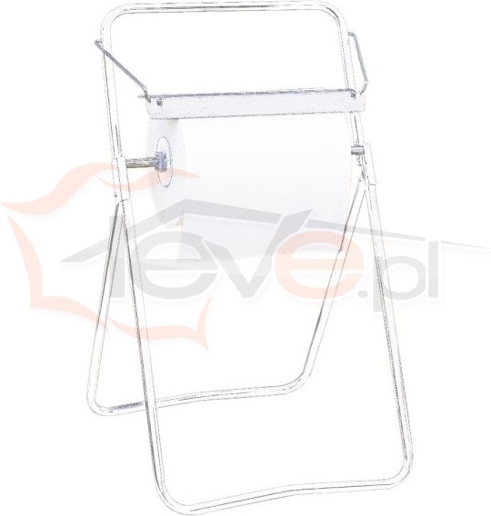 Merida Stojak na przemysłowe czyściwa w rolach biały, ST1B