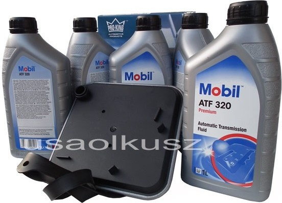 Mobil Filtr oraz olej ATF-320 skrzyni biegów Chrysler 300M