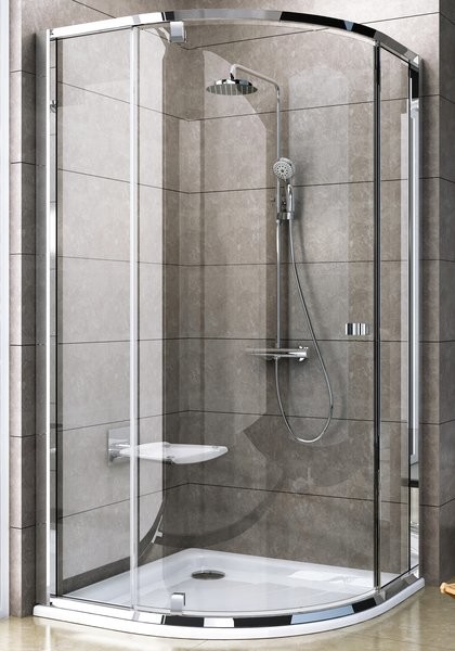 Ravak Pivot PSKK3-80 80x80 profil bright aluminium szkło transparentne 37644C00Z1