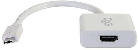 C2G USB C-to-HDMI Audio Video Adapter  biały 80516