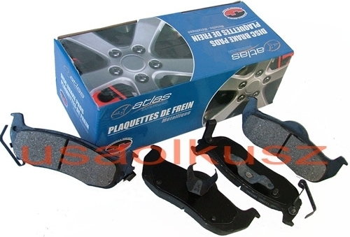 ATLAS Tylne klocki hamulcowe Nissan Titan 2004-2011 IMD