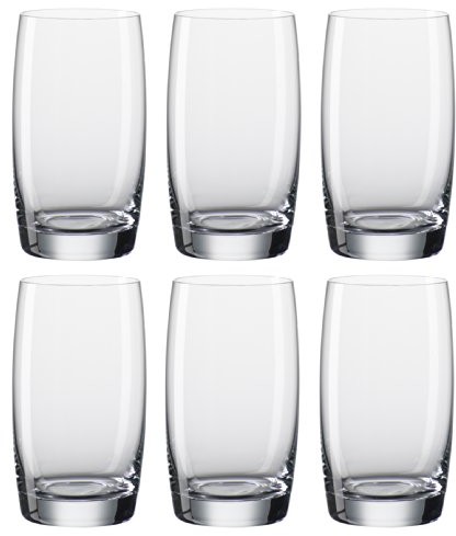 Bohemia Cristal 093 006 116 zestaw 6 szklanek CLARA ze szkła kryształowego, 380 ml 093 006 116