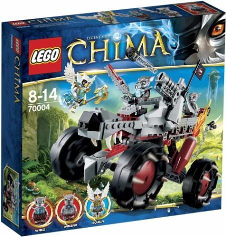 LEGO Chima Wilczy Pojazd Wakza 70004
