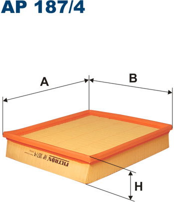 Filtron AP 187/4 FILTR POWIETRZA