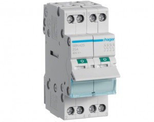 Hager Rozłącznik izolacyjny SBN 425 4P 25A SBN425
