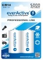 EverActive Akumulatory R14 C Ni-MH 5000 mAh ready to use 2 sztuki