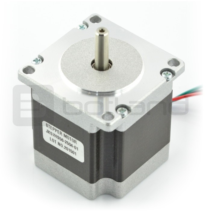 Pololu Silniki krokowy JK57HS56-2504 200 kroków/obr 3,25V / 2,5A / 1,1Nm MOT-0365