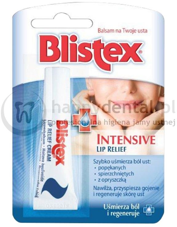 Blistex INTENSIVE LIP Relief 1szt. - intensywnie regenerujący balsam do ust