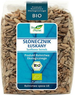 Bio Planet SERIA NIEBIESKA słonecznik łuskany bio 250 g