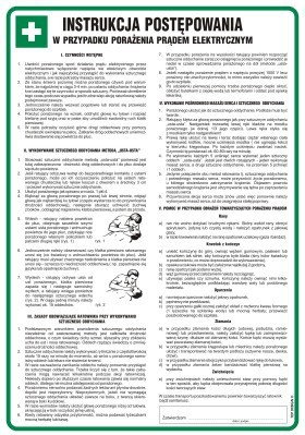 Opinie o DD003 Instrukcja postępowania w wypadku porażenia prądem elektrycznym