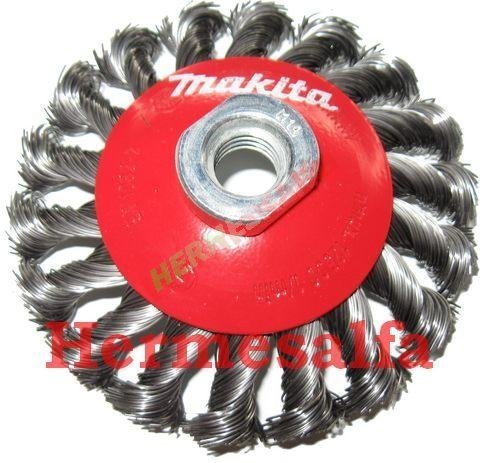 Makita SZLIFIERSKA SZCZOTKA DRUCIANA M14 100mm P-04494