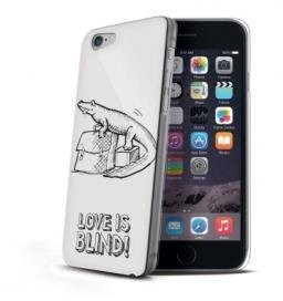 Celly blindiph6 pcro Love is Blind kroco plastik etui ochronne do Apple iPhone 6 Plus