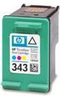HP Głowica drukująca 343 tri-colour Vivera | 7ml | PS325/375/8150,DJ5740/654 C