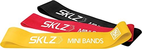 SKLZ Sklz Apd-Mbd01  02 Training Taśmy Taśmy Do Gimnastyki Fitness Czyszcząca Mini Bands, Wielokolorowa, Jeden Rozmiar (SK6800097)