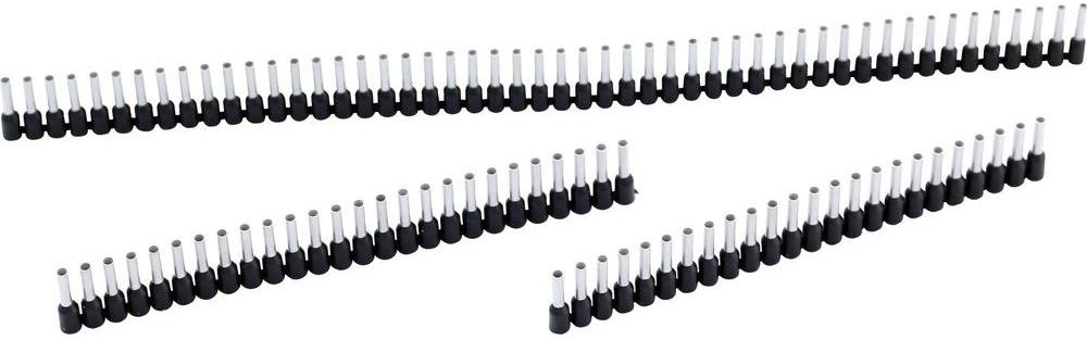 Jokari 500 tulejek kablowych 1 5 mm w paskach do Jokari Quadro 8 mm czarny Jokari T60115 500 szt