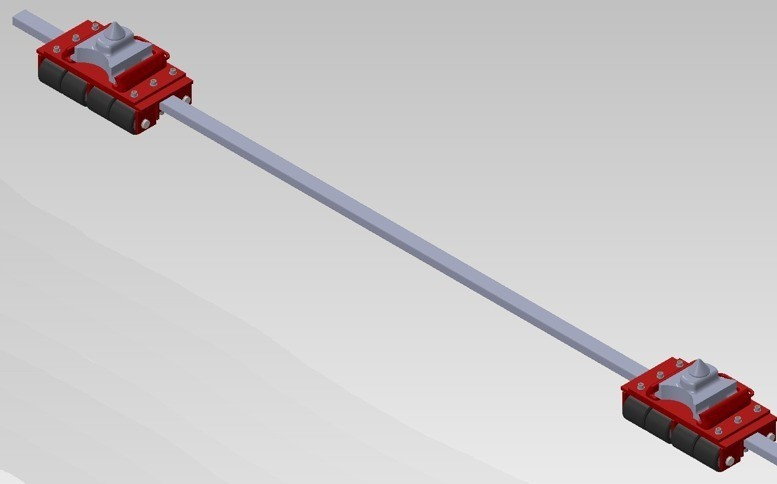 49942931 Podwozie tandemowe cointainer F12 (nośność: 12T)