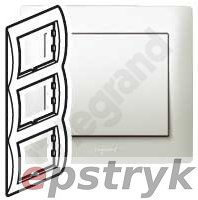 Legrand SISTENA LIFE Ramka PEARL potrójna pionowa 771507