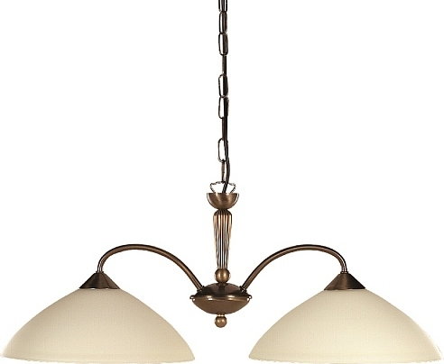 Rabalux Żyrandol klasyczna LISTWA wisząca LAMPA art deco REGINA 8177 IP20 Patyna kremowy