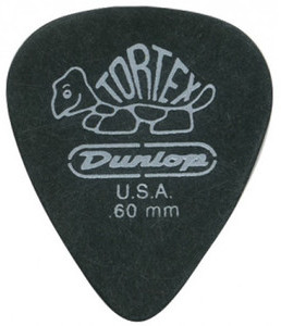 Dunlop Tortex Pitch Black 0,60mm kostka gitarowa