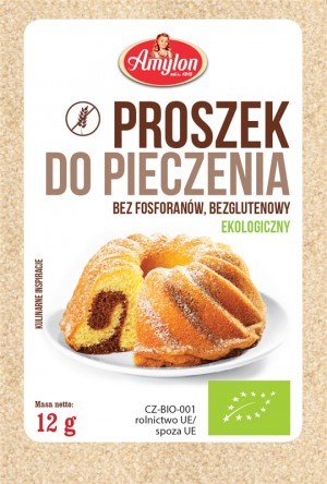Amylon PROSZEK DO PIECZENIA BEZGLUTENOWY BIO 12 g