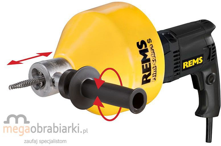Rems Maszyna do czyszczenia rur Mini-Cobra S Set 170023