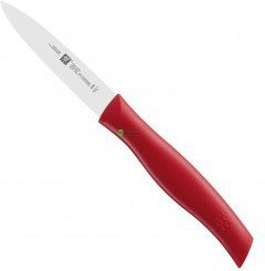 Zwilling J.A.Henckels TWINR Grip red Nóż pojedynczy do obierania 90mm 38601-090-0