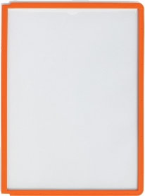 Durable Zestaw paneli prezentacyjnych SHERPA pomarańczowy 5 sztuk DU071-7