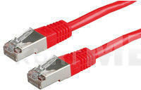 Value S/FTP PiMF Patchcord Cat.6, red, 5.0m