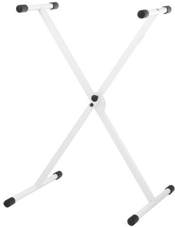 Classic Cantabile Classic Cantable statyw pod keyboard, 5-stopniowa regulacja wysokości, składany, rozkładalny na części, biały 00032735