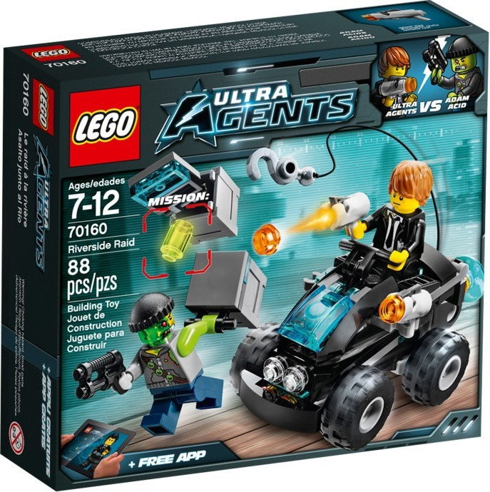 LEGO Ultra Agents Pościg quadem 70160