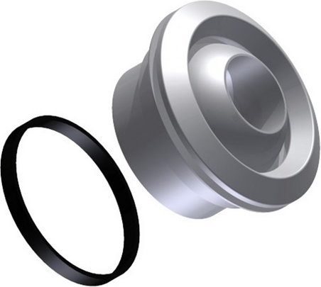 Hewalex Dysza DN150 dalekiego zasięgu regulowana 90.00.04