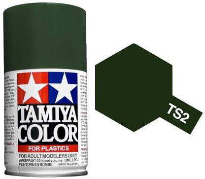Tamiya Spray TS-2 Dark Green / 100ml 85002