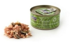 Fish4Dogs Fish4Cats Filety Z Tuńczyka Z Omułkiem Zielonowargowym 70G