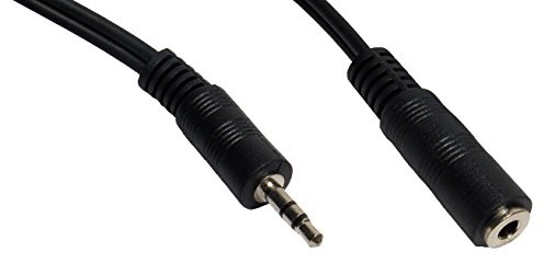 CDL Micro 5 m sznur powodujących męski żeński na klamkę przedłużacz przewód audio jack 3,5 MM drut 5055313608509