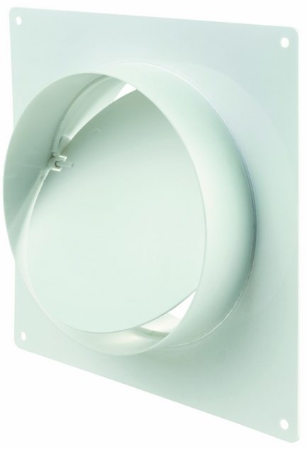 Vents Zawór zwrotny z kołnierzem 150 mm biały