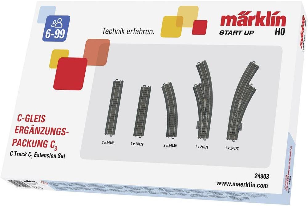 Maerklin Start up Zestaw C3 Marklin 24903 skala H0