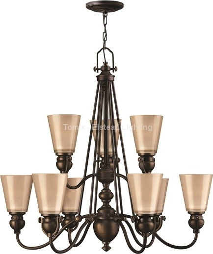 Elstead Lighting Lampa wisząca MAYFLOWER kol. STARY BRĄZ (HK/MAYFLOWER9) - Hinkley -