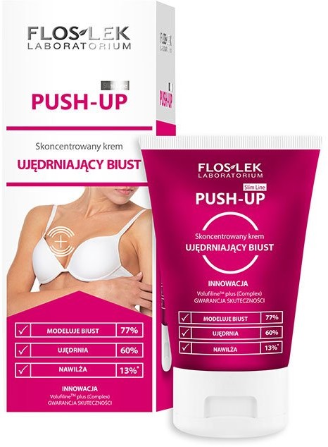 Flos-Lek Slim Line Push Up krem ujędrniający biust 125 ml