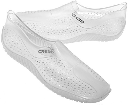 Cressi Buty Do Sportów Wodnych, Unisex, Dla Dorosłych, Przezroczyste, Rozmiar: 35 Eu (VB950535)