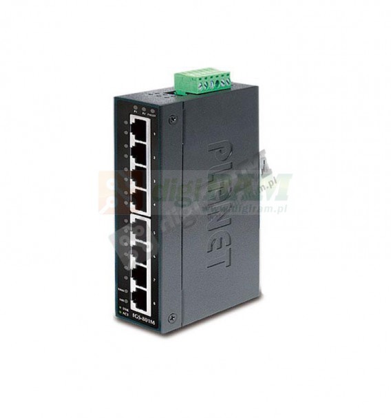 Planet IGS-801M Switch Przemysłowy 8p Gigabitowy IGS-801M