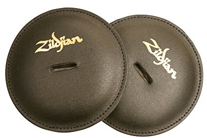 Zildjian avedis zildjian Company p0751 czarna skórzana Pads (para) P0751