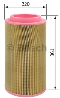 Bosch Wkład filtra powietrza, silnik, 1 457 433 558 1457433558