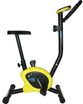 One Fitness Rower Mechaniczny W1201 Żółto-Czarny