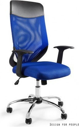 Unique Fotel biurowy Mobi Plus niebieski