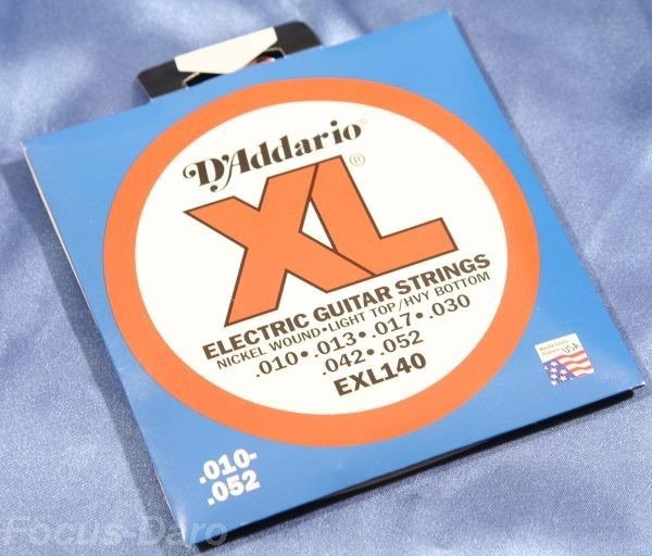 DAddario struny do gitary elektrycznej EXL140