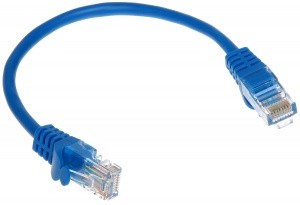 ABCVISION PATCHCORD RJ45/0.2-BLUE kat.5e NIEBIESKI 0.2m