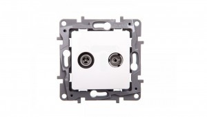 Legrand Gniazdo tv_rd przelotowe 14db biały 664561