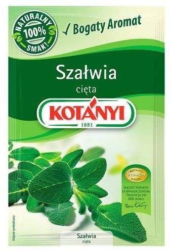 Kotanyi Szałwia cięta 9 g Kotányi