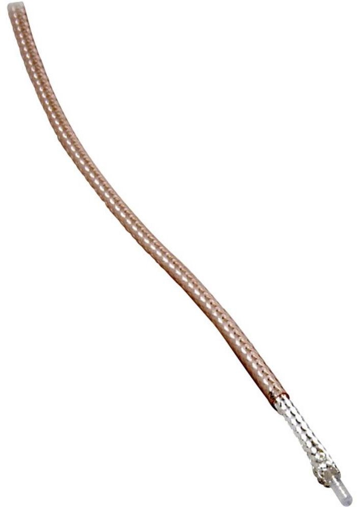 BKL Electronic Kabel koncentryczny RG178 B/U 50 Ohm przezroczysty 1511006/5 5 m